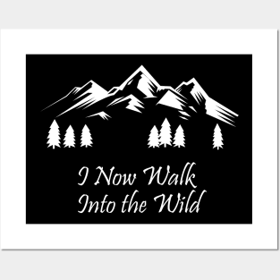 Into The Wild - Christopher Mccandless Inspirational Quote Posters and Art